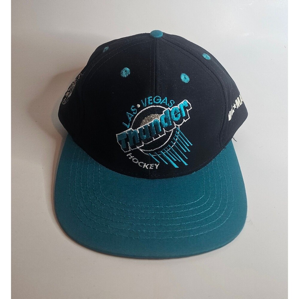 Vintage Las Vegas Thunder IHL Minor League Hockey Cap Snapback Hat Knights VGK